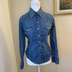 Gap Stretch Denim Shirt